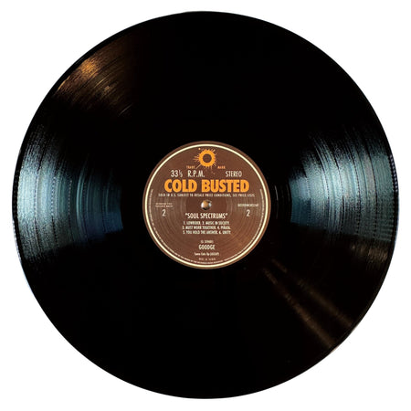 Goodge - Soul Spectrums - Limited Edition Black 12 Inch Vinyl - COLD BUSTED