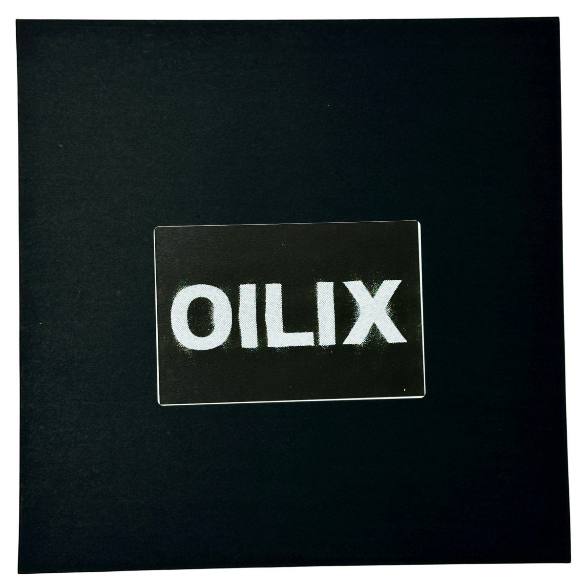 Oilix - Dissolved - Limited Edition 12 Inch Vinyl Test Pressing - COLD BUSTED