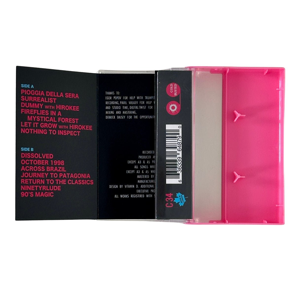 Oilix - Dissolved - Limited Edition Cassette - COLD BUSTED