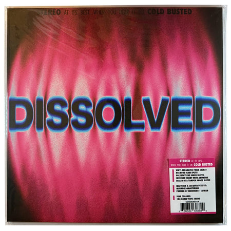 Oilix - Dissolved - Limited Edition Pink Colored 12 Inch Vinyl - COLD BUSTED