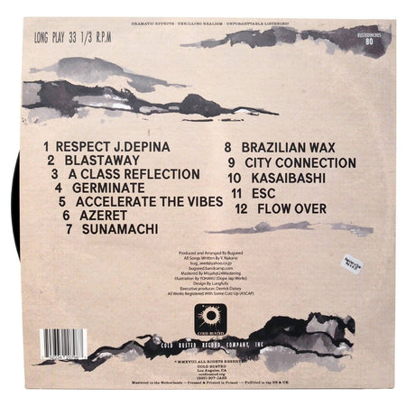 Bugseed - Far East Joints - Limited Edition 12 Inch Vinyl - Cold Busted