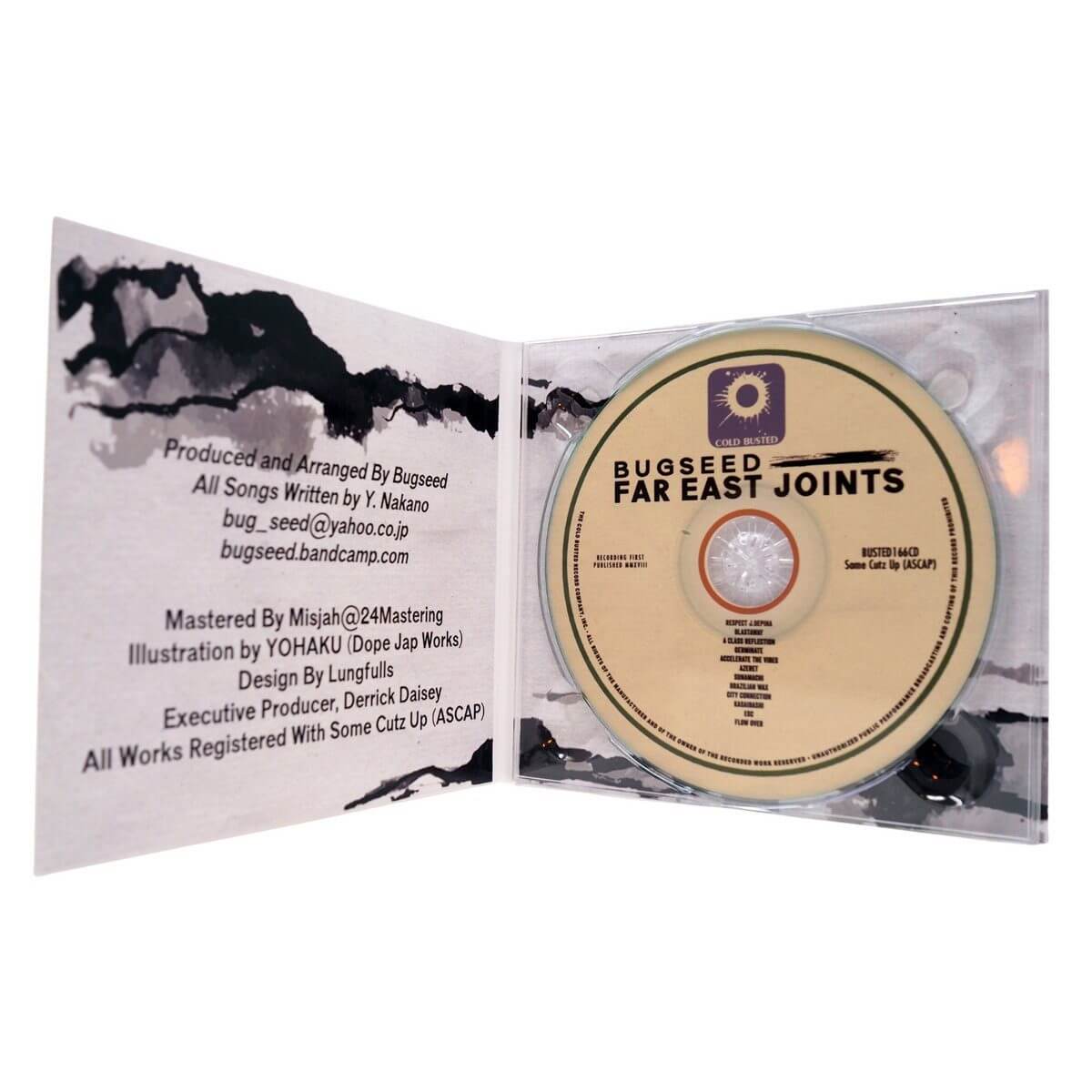 Bugseed - Far East Joints - Limited Edition Compact Disc - Cold Busted