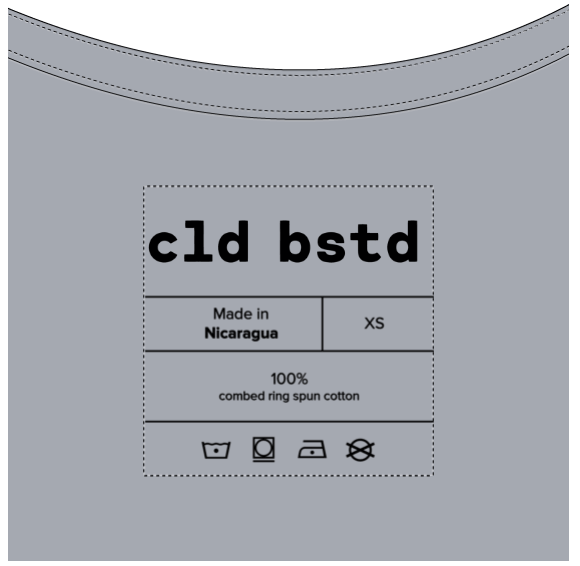 Cold Busted 2019 Logo T-Shirt - Athletic Heather - S - Cold Busted