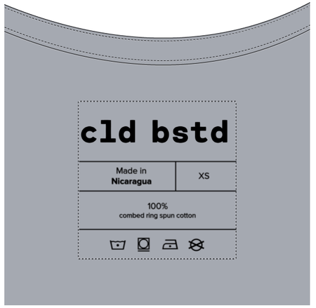 Cold Busted 2019 Logo T-Shirt - Athletic Heather - S - Cold Busted