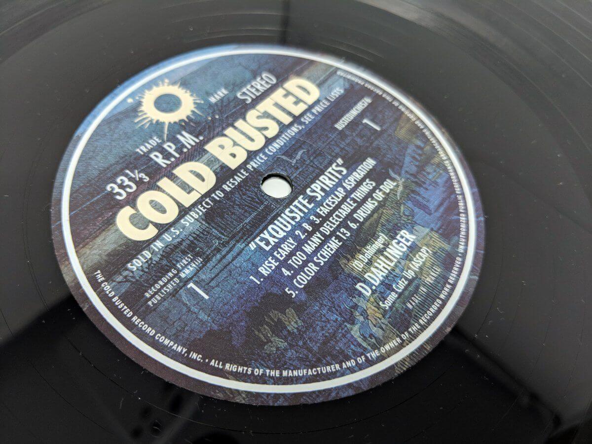 D.Dahlinger - Exquisite Spirits - Limited Edition 12 Inch Vinyl - Cold Busted