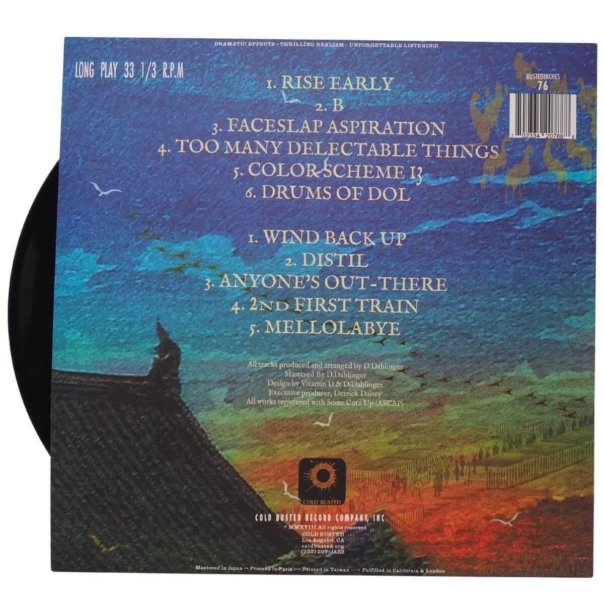 D.Dahlinger - Exquisite Spirits - Limited Edition 12 Inch Vinyl - Cold Busted