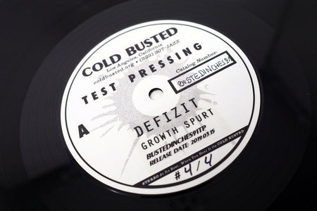 Defizit - Growth Spurt - Limited Edition 12 Inch Vinyl Test Pressing - Cold Busted
