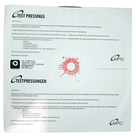 DJ T-Rock & Squashy Nice - Back To The Essence - Limited Edition 12 Inch Vinyl Test Pressing - Cold Busted