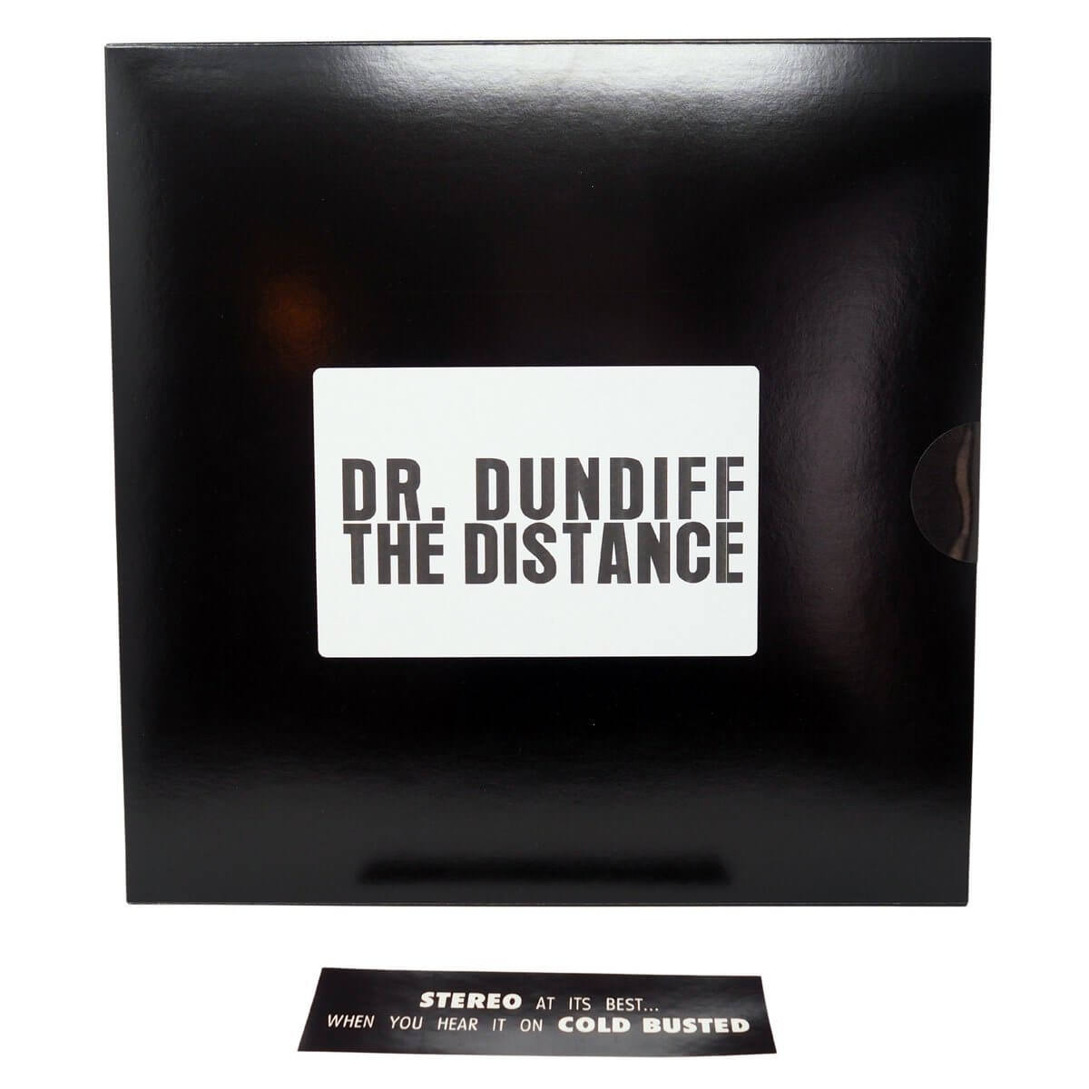 Dr. Dundiff - The Distance - Limited Edition 12 Inch Vinyl Test Pressing - Cold Busted