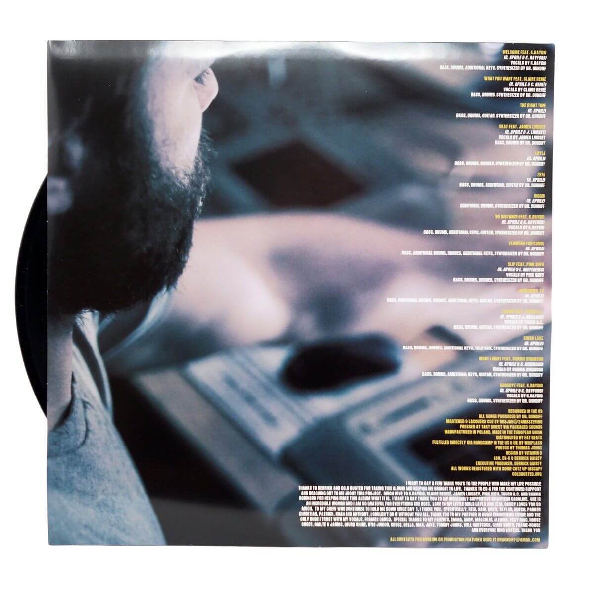 Dr. Dundiff - The Distance - Limited Edition 12 Inch Vinyl - Cold Busted