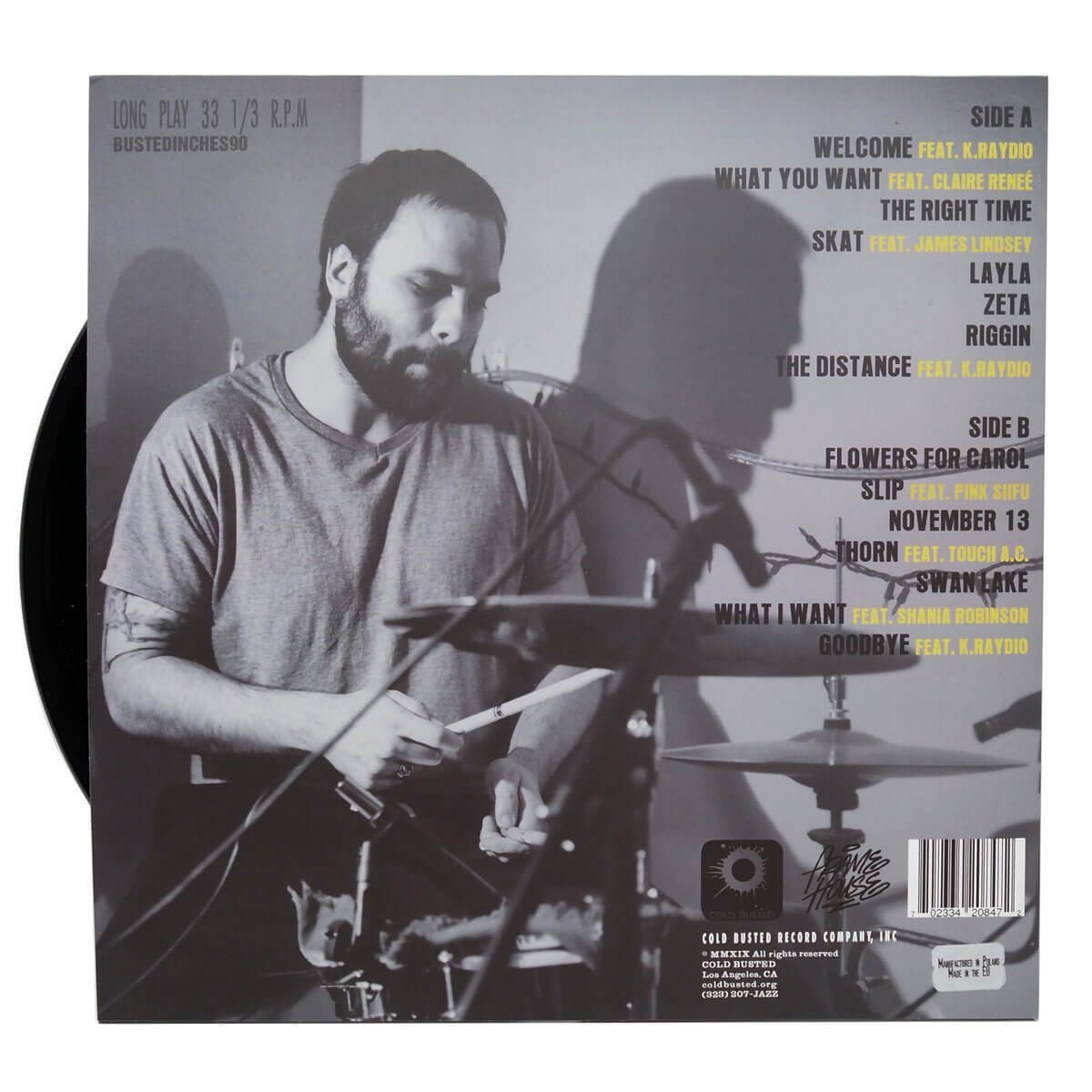 Dr. Dundiff - The Distance - Limited Edition 12 Inch Vinyl - Cold Busted