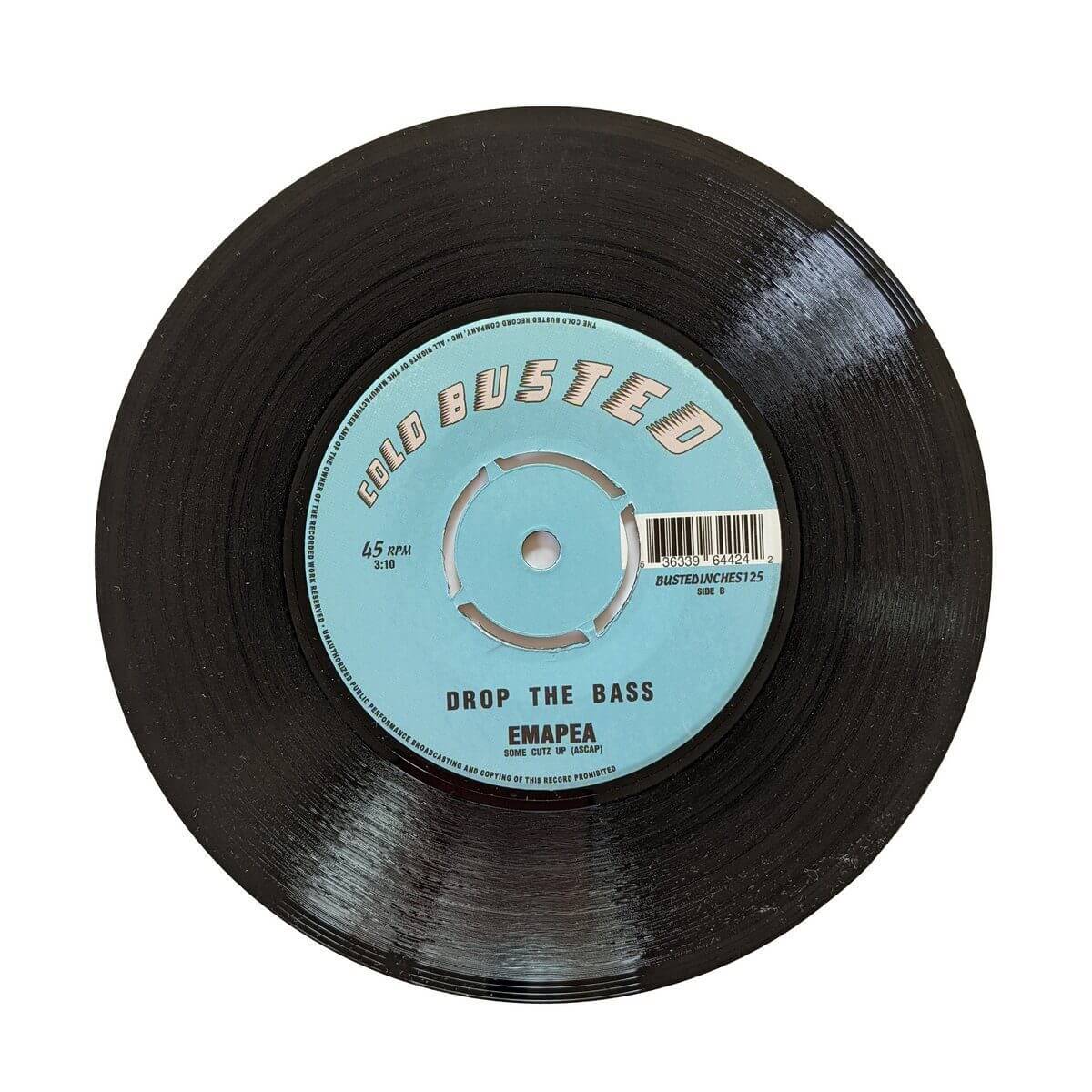 Emapea - Same Old Same Old / Drop The Bass - Limited Edition 7 Inch Vinyl - Cold Busted