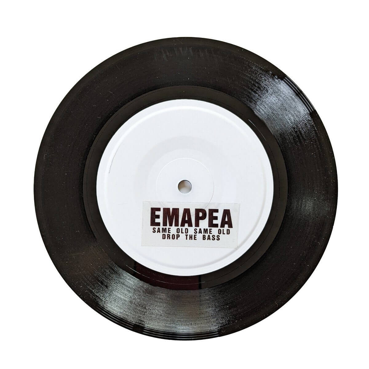 Emapea - Same Old Same Old / Drop The Bass - Limited Edition 7 Inch Vinyl Test Pressing - Cold Busted
