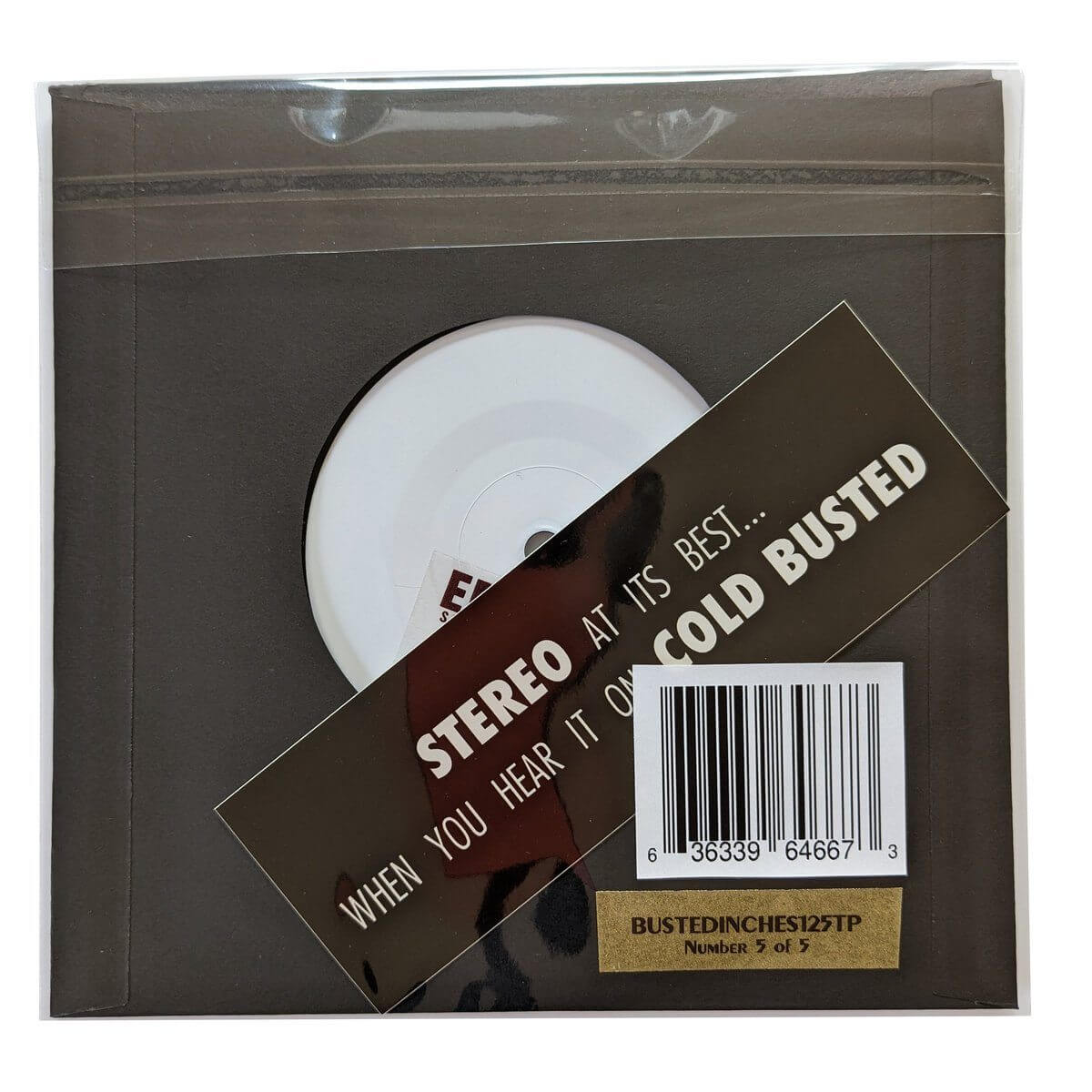 Emapea - Same Old Same Old / Drop The Bass - Limited Edition 7 Inch Vinyl Test Pressing - Cold Busted