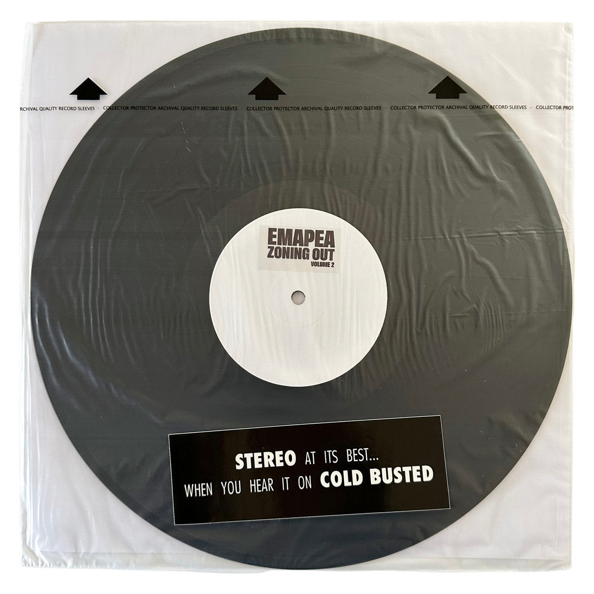 Emapea - Zoning Out Volume 2 - Limited Edition 12 Inch Vinyl Test Pressing Repress - Cold Busted