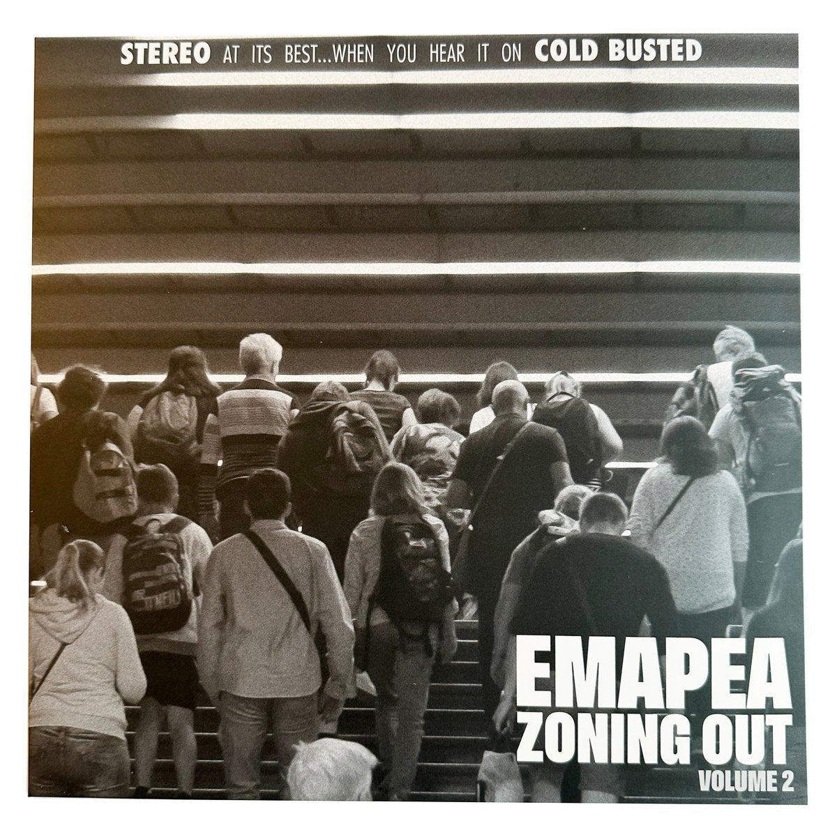 Emapea - Zoning Out Volume 2 - Limited Edition White and Black Marbled Colored 12 Inch Vinyl - Cold Busted