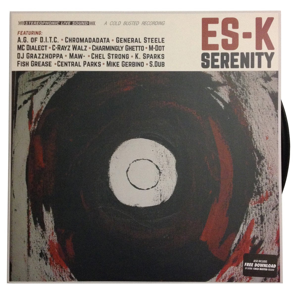 Es-K - Serenity - Limited Edition 12 Inch Vinyl - Cold Busted