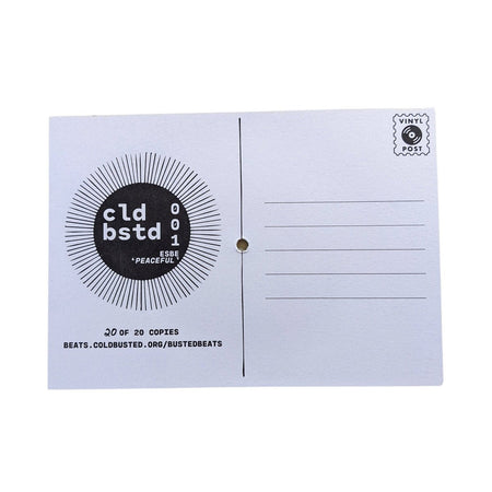 Esbe - Peaceful - Flexi-disc Postcard Vinyl - Cold Busted