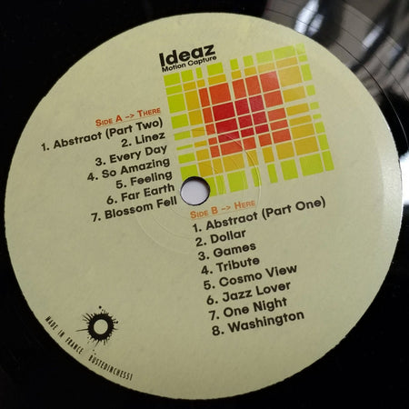 Ideaz - Motion Capture - Limited Edition 12 Inch Vinyl - Cold Busted