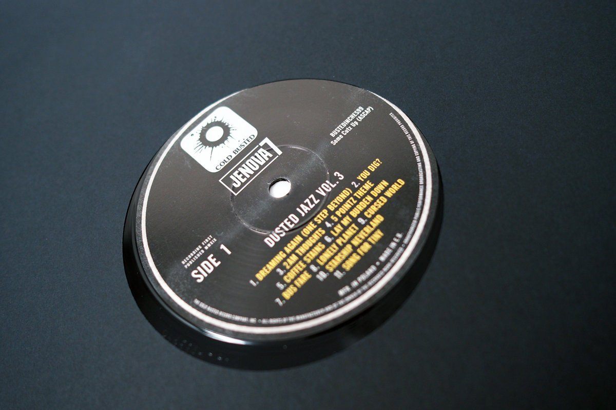 Jenova 7 - Dusted Jazz Vol. 3 - Limited Edition 12 Inch Vinyl - Cold Busted