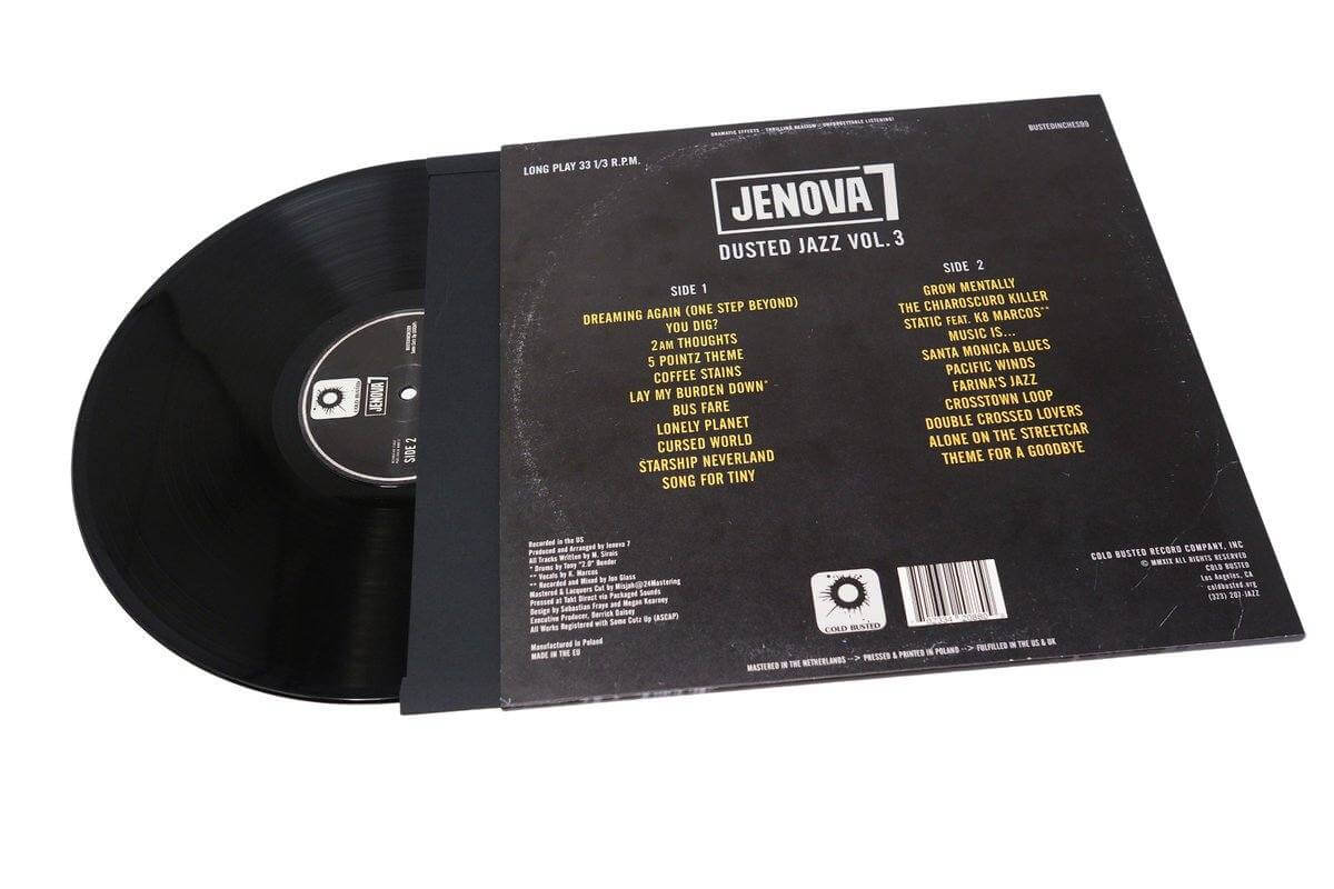 Jenova 7 - Dusted Jazz Vol. 3 - Limited Edition 12 Inch Vinyl - Cold Busted