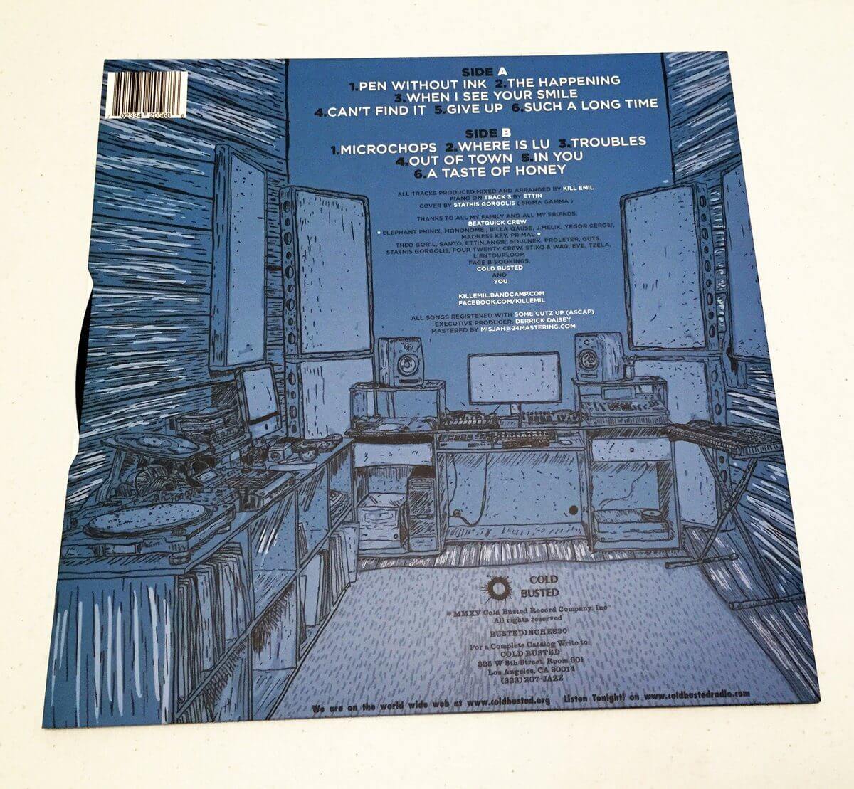 Kill Emil - Salvation - Limited Edition 12 Inch Vinyl - Cold Busted