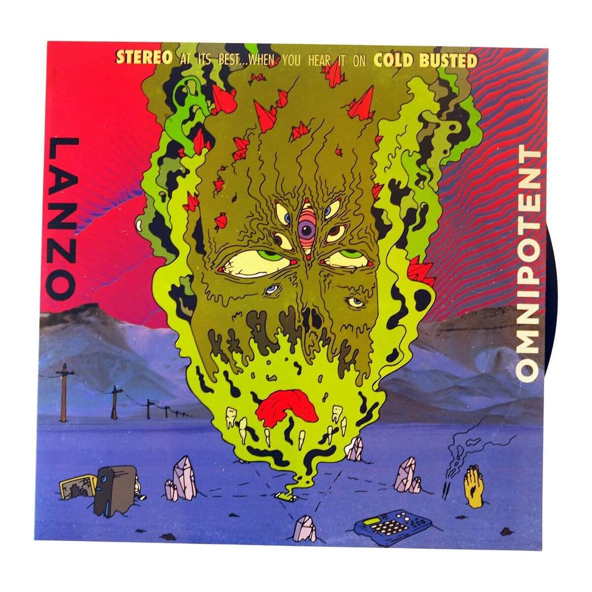Lanzo - Omnipotent - Limited Edition 12 Inch Vinyl - Cold Busted