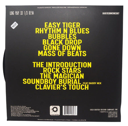 Mister T - Black Drop - Limited Edition 12 Inch Vinyl - Cold Busted