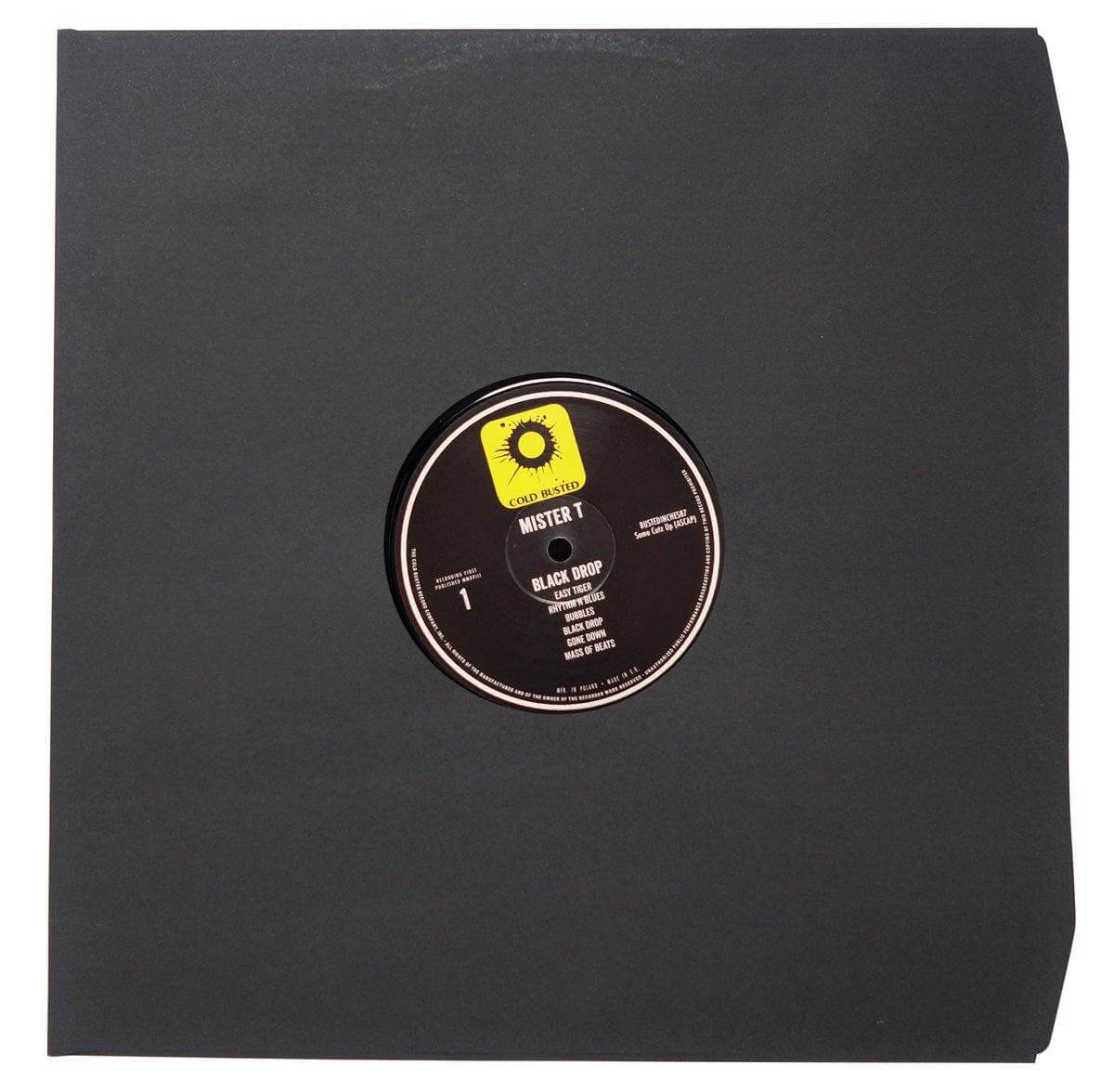 Mister T - Black Drop - Limited Edition 12 Inch Vinyl - Cold Busted