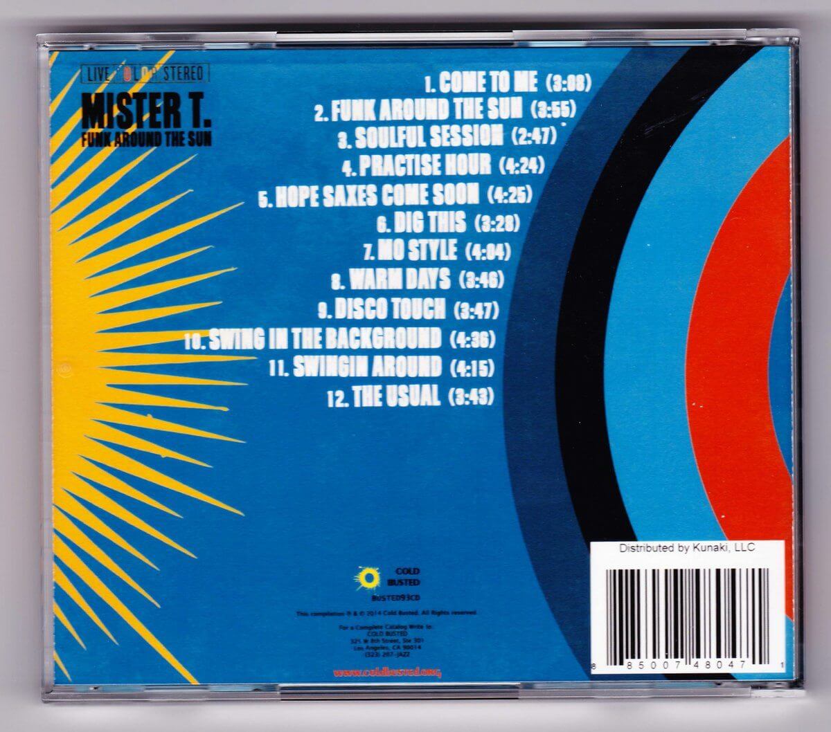 Mister T. - Funk Around the Sun - Compact Disc - Cold Busted