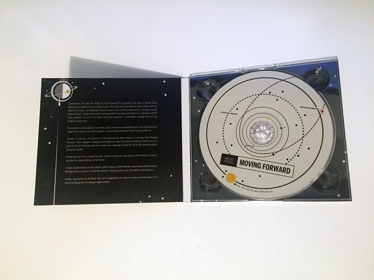Mojo Rising - Moving Forward - Limited Edition Compact Disc - Cold Busted
