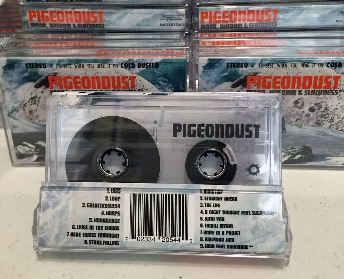 Pigeondust - Moon, Wisdom & Slackness - Limited Edition Cassette - Cold Busted