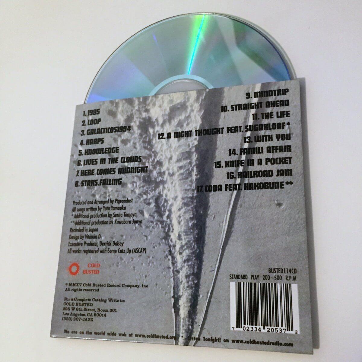 Pigeondust - Moon, Wisdom & Slackness - Limited Edition Compact Disc - Cold Busted