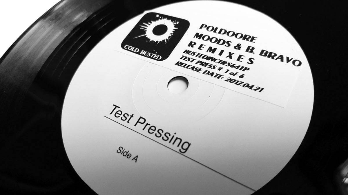 Poldoore - Hard To Forget / Midnight In Saigon Remixes - Test Pressing - Cold Busted