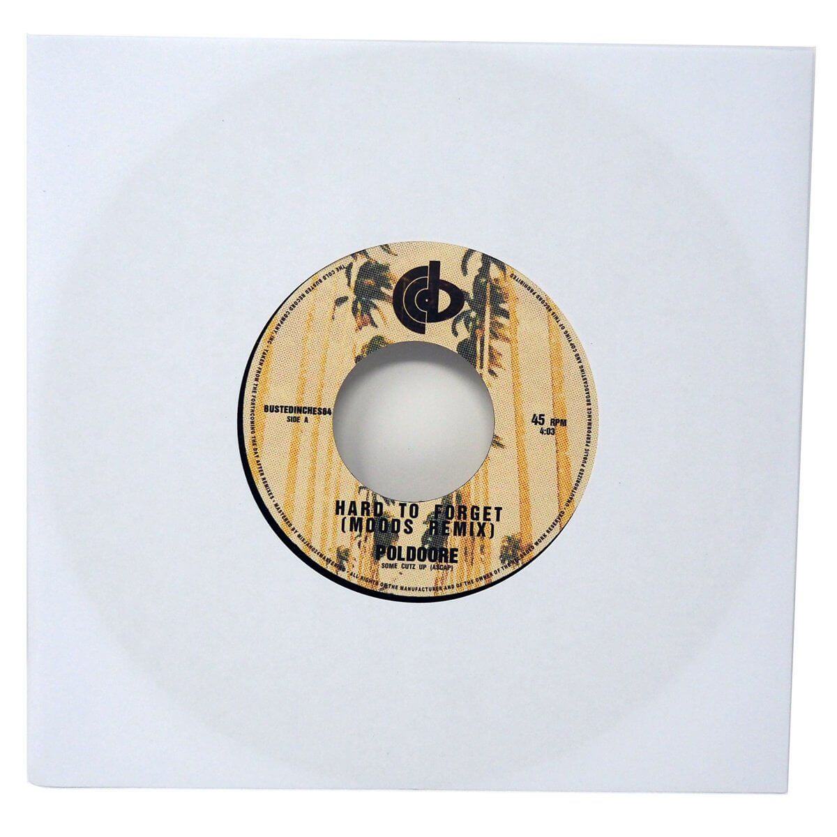 Poldoore - Hard To Forget / Midnight In Saigon Remixes - Limited Edition 7 Inch Vinyl - Cold Busted