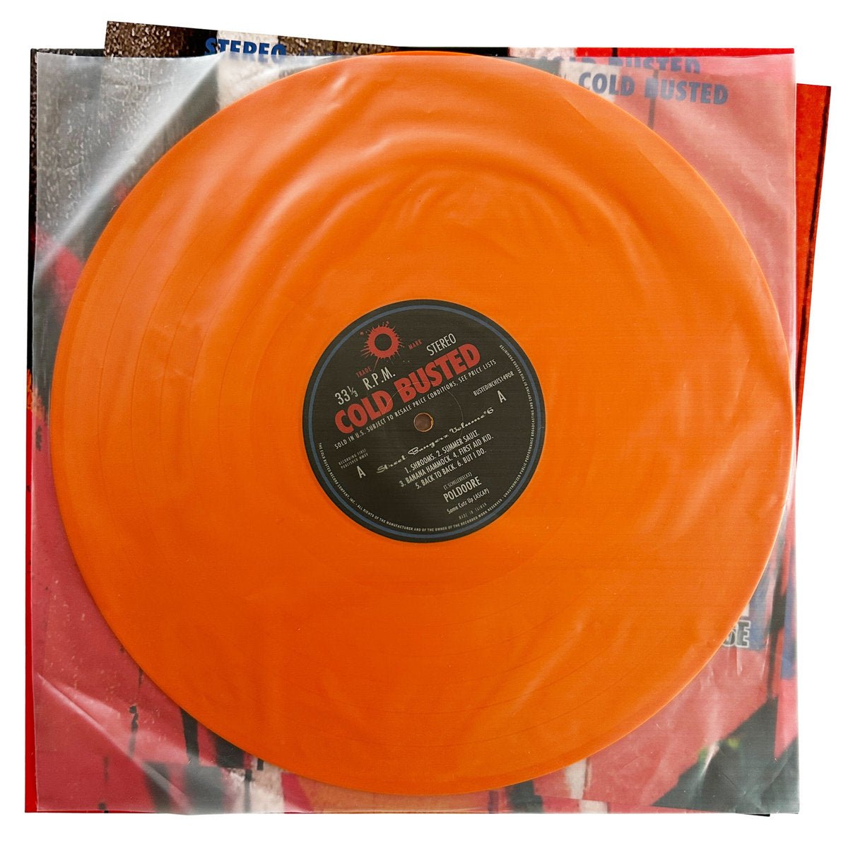 Poldoore - Street Bangerz Volume 6: Playhouse (Remastered) - Limited Edition Orange Colored 12 Inch Vinyl - Cold Busted