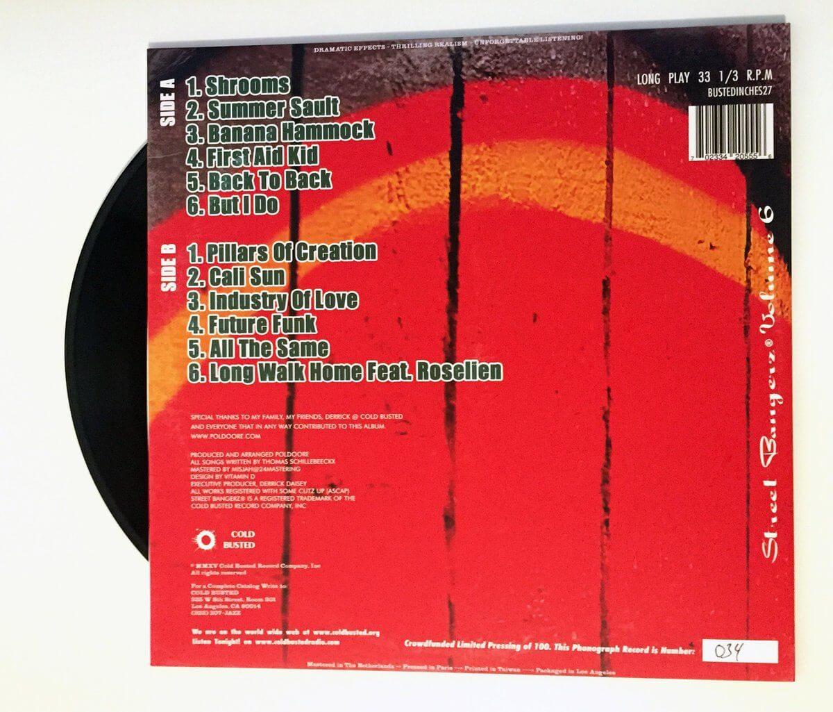 Poldoore - Street Bangerz Volume 6: Playhouse (Remastered) - Crowdfunded Limited Edition 12 Inch Vinyl - Cold Busted