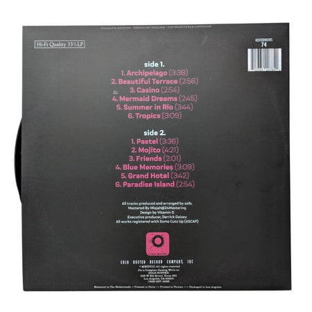 saib. - Sailing - Limited Edition 12 Inch Vinyl - Cold Busted