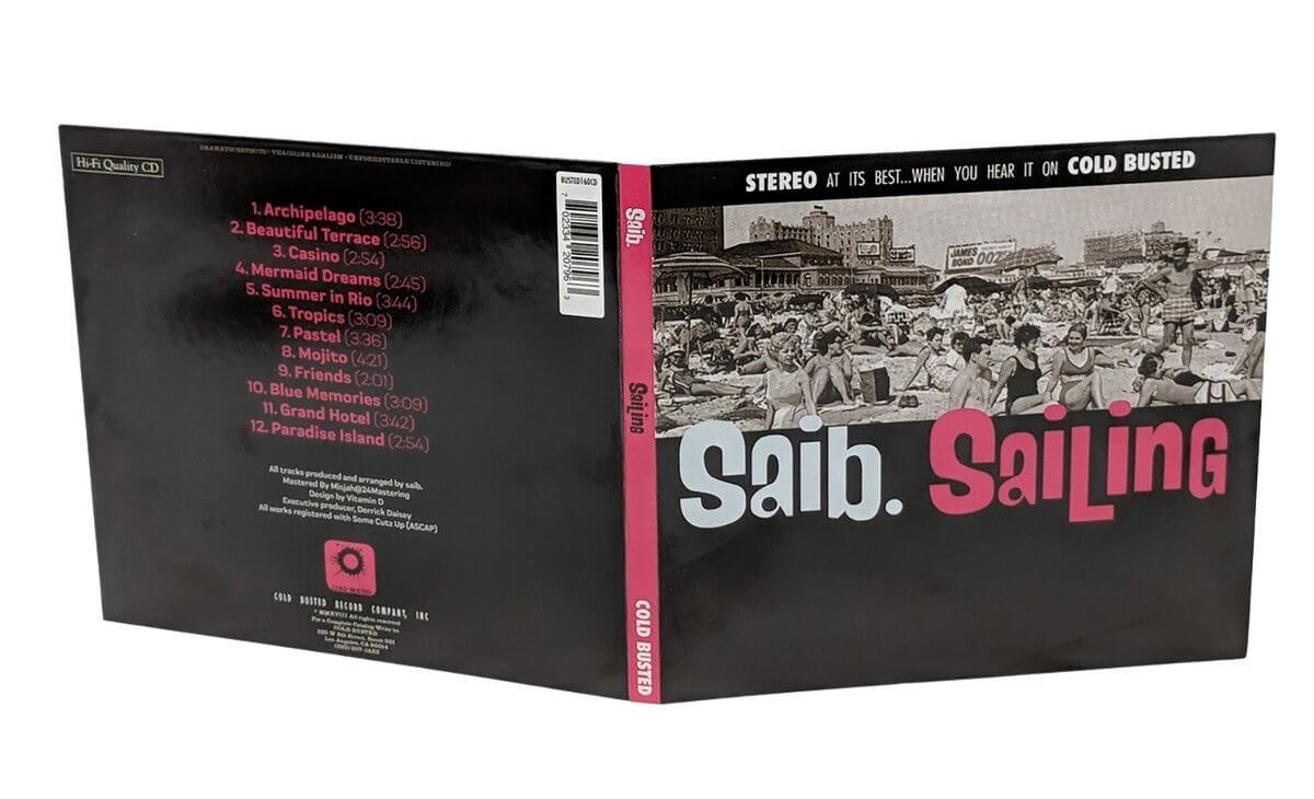 saib. - Sailing - Limited Edition Compact Disc - Cold Busted
