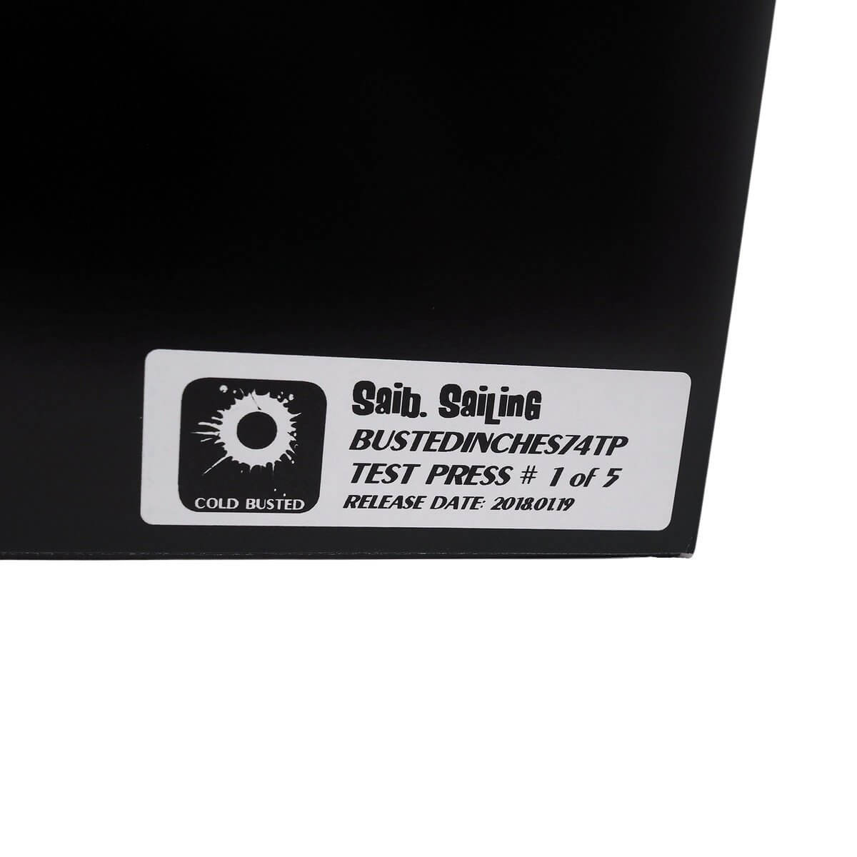 saib. - Sailing - Limited Edition 12 Inch Vinyl Test Pressing - Cold Busted