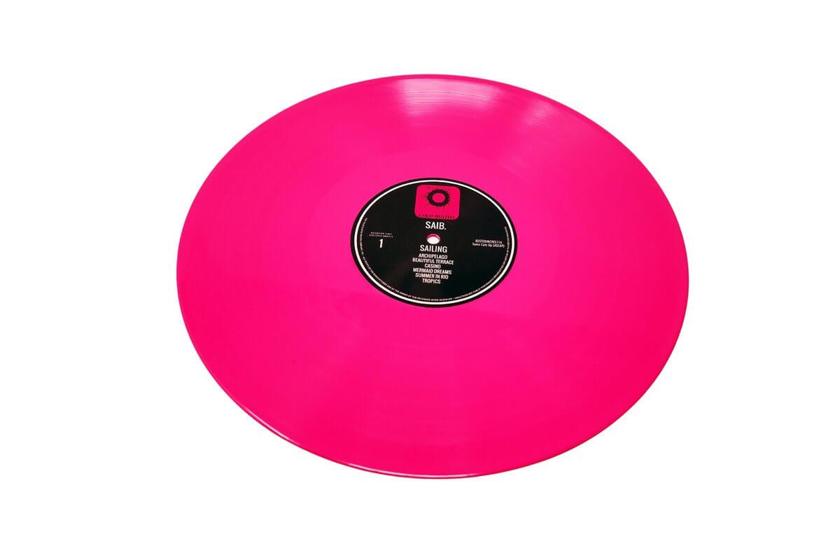 saib. - Sailing - Limited Edition Pink Colored 12 Inch Vinyl - Cold Busted