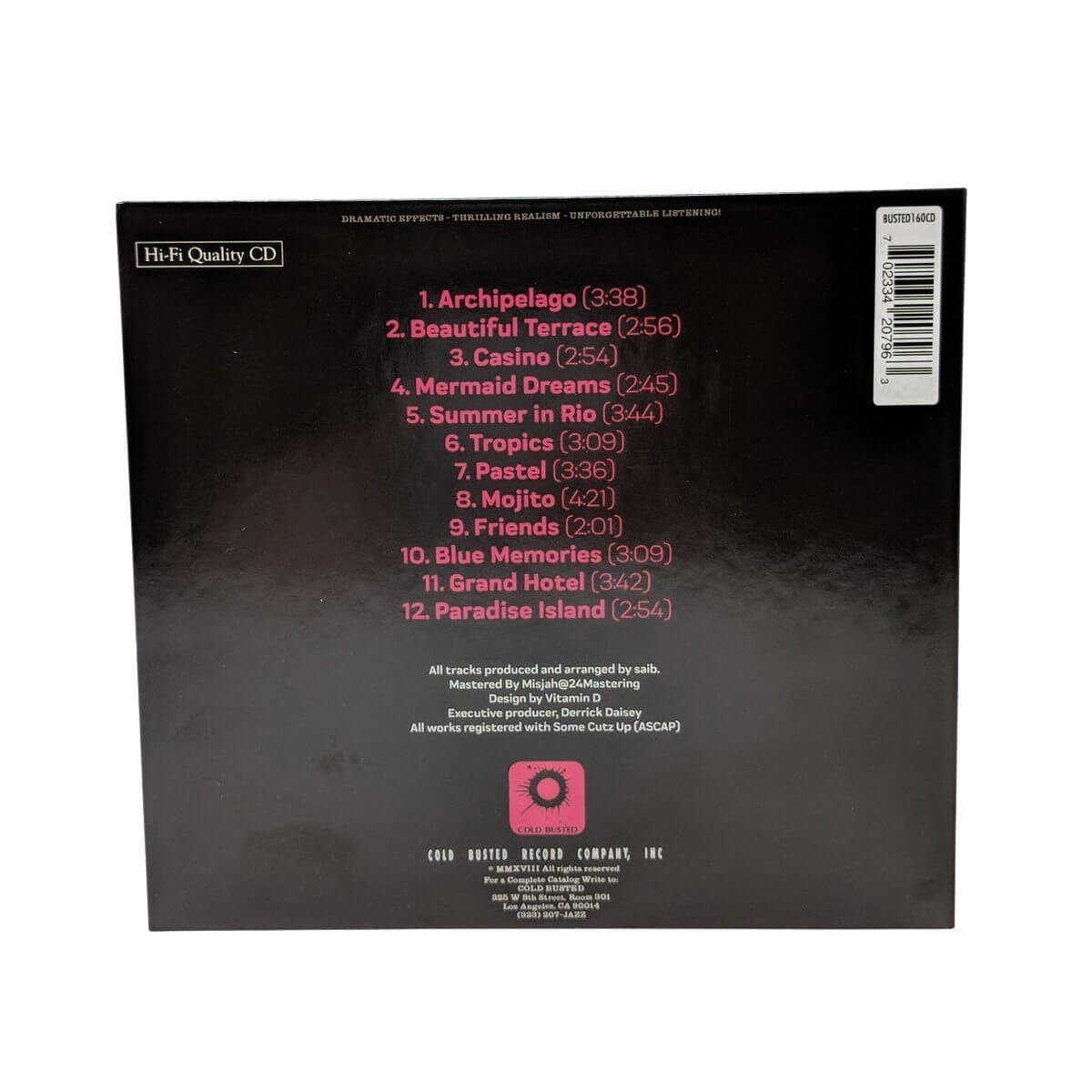 saib. - Sailing - Limited Edition Compact Disc - Cold Busted