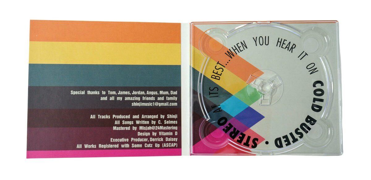 Shinji - In Colour - Limited Edition Compact Disc - Cold Busted