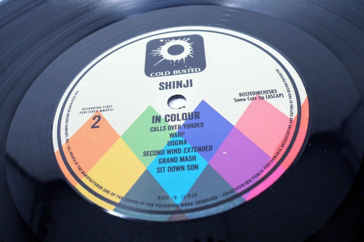 Shinji - In Colour - Limited Edition 12 Inch Vinyl - Cold Busted