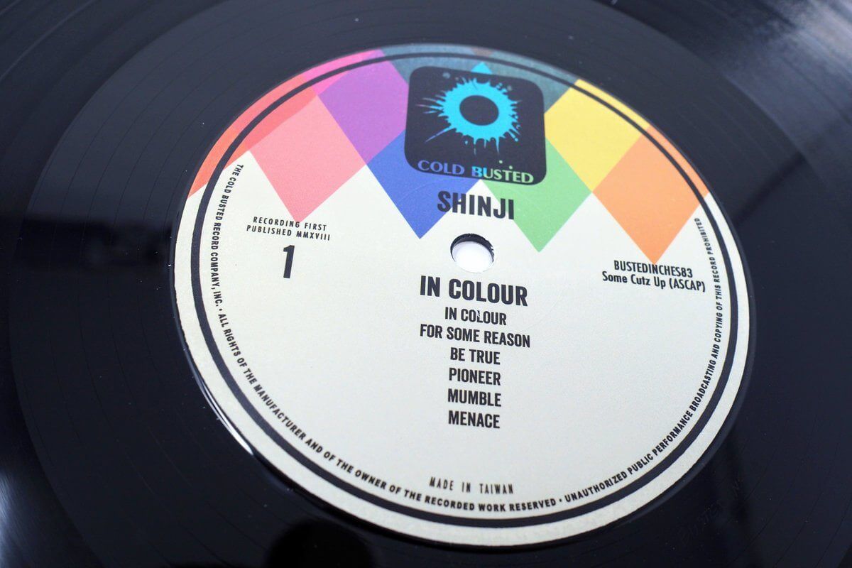 Shinji - In Colour - Limited Edition 12 Inch Vinyl - Cold Busted