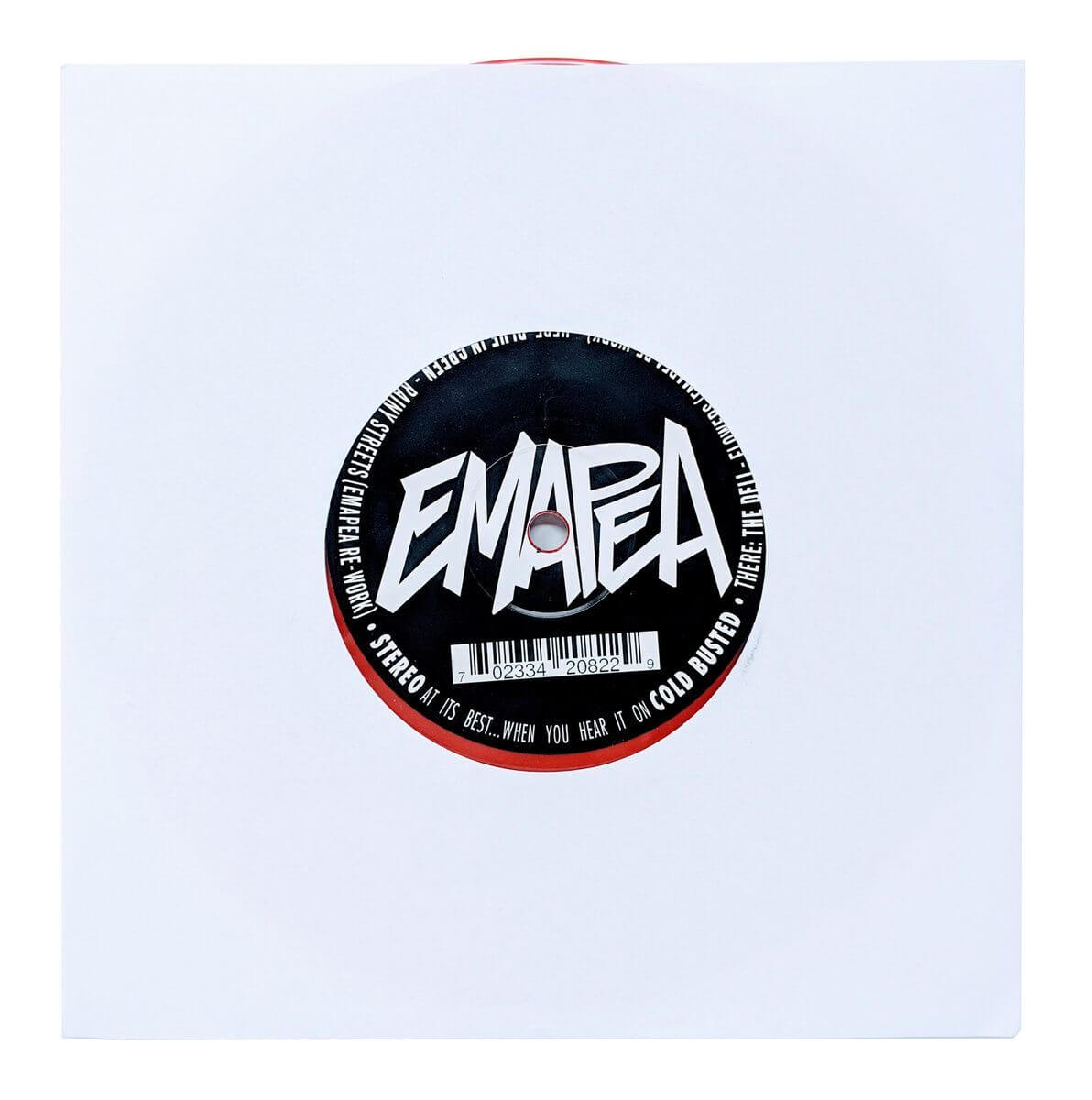 The Deli & Blue In Green - Flowers / Rainy Streets (Emapea Re-Works) - Limited Edition 7 Inch Red Colored Vinyl - Cold Busted