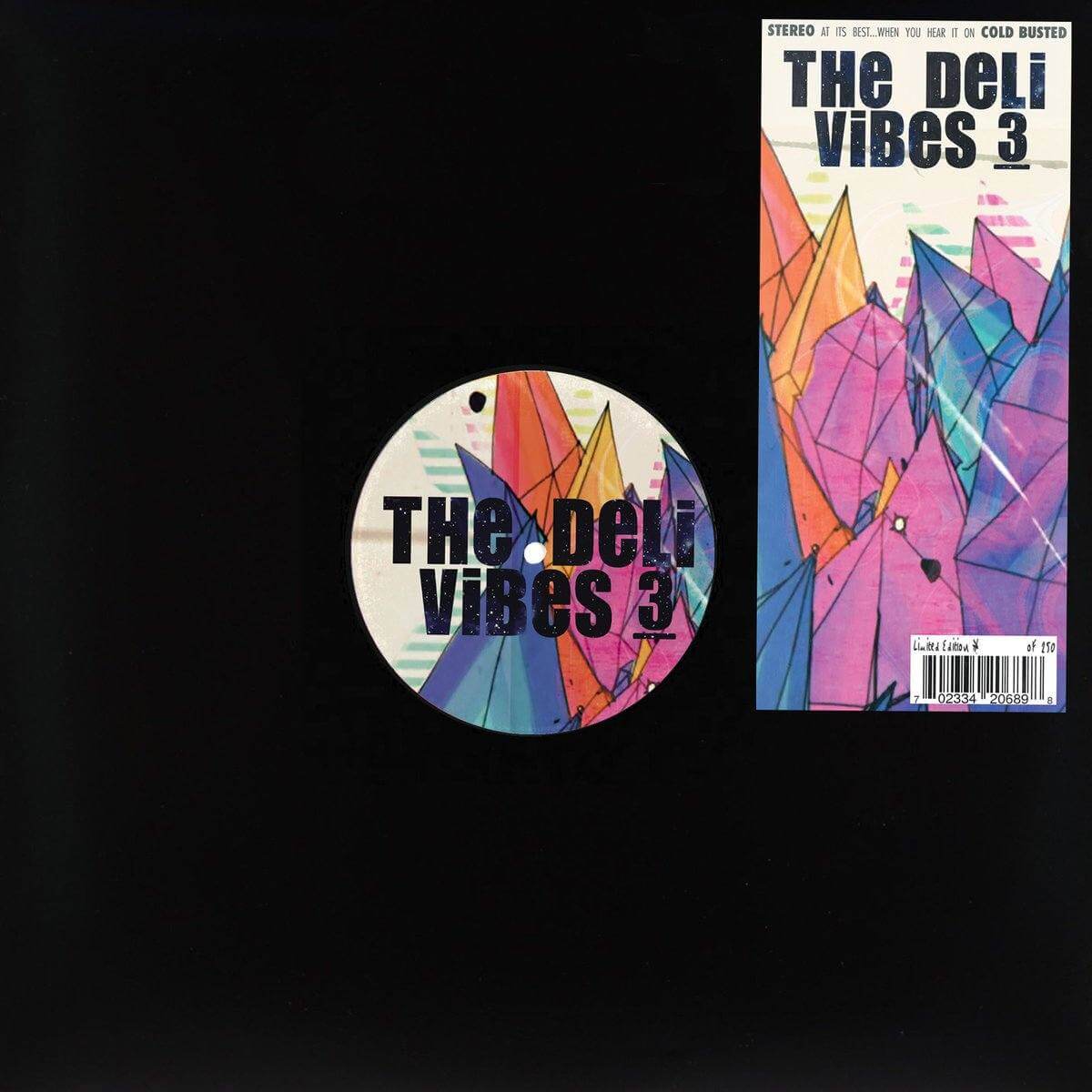 The Deli - Vibes 3 - Limited Edition 12 Inch Vinyl - Cold Busted
