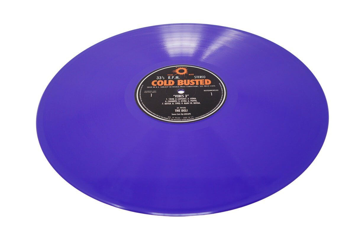 The Deli - Vibes 3 (Remastered) - Limited Edition Purple Colored 12 Inch Vinyl - Cold Busted