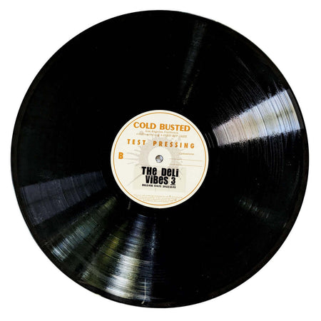 The Deli - Vibes 3 (Remastered) - Limited Edition 12 Inch Vinyl Test Pressing Repress - Cold Busted
