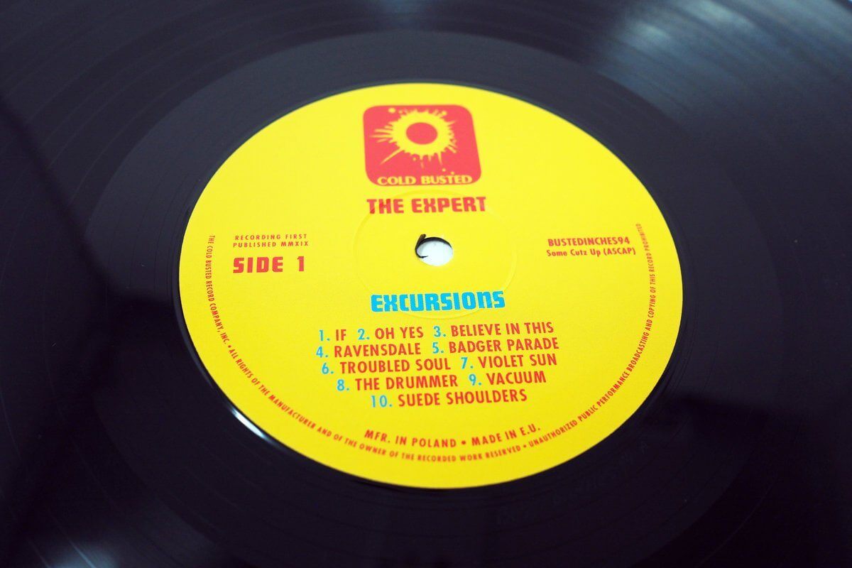 The Expert - Excursions - Limited Edition 12 Inch Vinyl - Cold Busted
